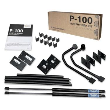 Imagem de Wilding Wallbeds Kit de mecanismo de cama Murphy, tamanho casal e queen, ferragens de elevação de pistão DIY para cama de armário, instruções fáceis de seguir, suporta 700 g