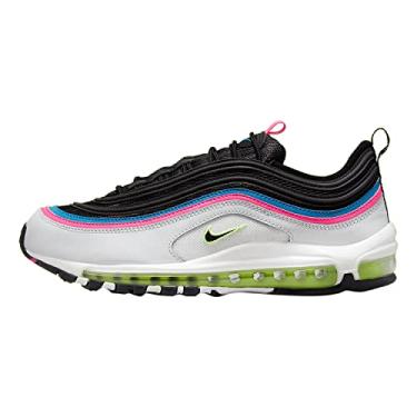 Imagem de Nike Tênis masculino Air Max 97, Platina pura/preto e branco, 10.5