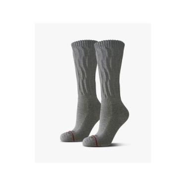 Imagem de Meia Winston Aerobica Cano Longo 34 ao 39, 34/39, Cinza