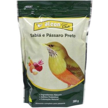 Imagem de Alcon eco club sabiá e pássaro preto 300g ração para pássaros