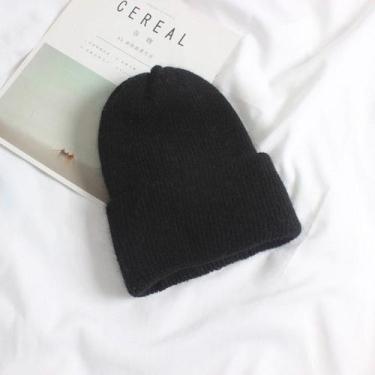 Imagem de Touca De Inverno De Pele De Coelho Real Feminino ELASHOPP