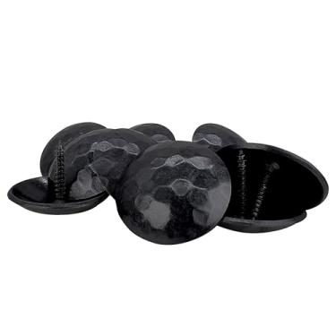 Imagem de Pacote com 50 - Parafusos de pregos decorativos de cllavos de ferro de 3,8 cm forjados para porta martelada pregos de madeira móveis estofados tachinhas rústicas antigas acabamento forjado da Sidco Supply