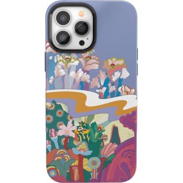 Imagem de Casely Capa projetada para iPhone 13 Pro Max | Beatles | Beneath The Waves | Submarino amarelo | Capa ousada compatível com MagSafe