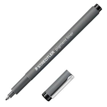 Imagem de Caneta Técnica Nanquim Pigment Liner Staedtler 0.8mm