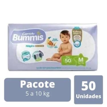 Imagem de Fralda Capricho Bummis 1 Pacote Tamanho M - 50 Unidade