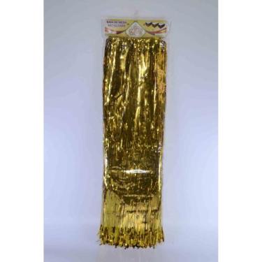 Imagem de Saia de Mesa Metalizada Carnaval - Festas e Fantasias, Bronze
