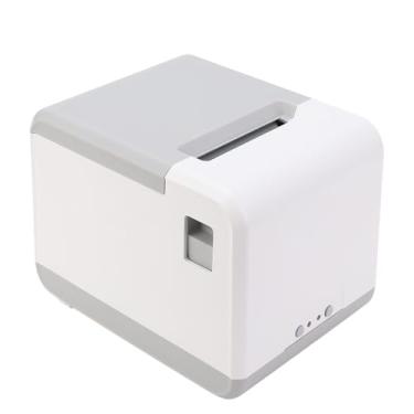 Imagem de Impressora de Etiquetas Térmicas, Impressora de Etiquetas de Envio Térmico USB Máquina de Impressão Térmica Personalizável para Recibo de Código de Barras de Etiquetas 100 Mm/S