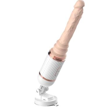 Imagem de Masturbador Máquina de Sexo Cyclone Fire Fuck Machine Dibe 7 Intensidades 18cm x 6,5cm em Silicone Controle Remoto Recarregável