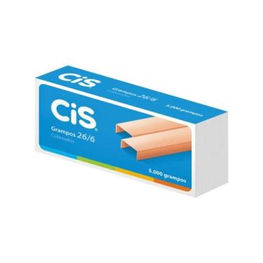 Imagem de Grampos Cobreado 26/6 Caixa 5.000 Und - Cis
