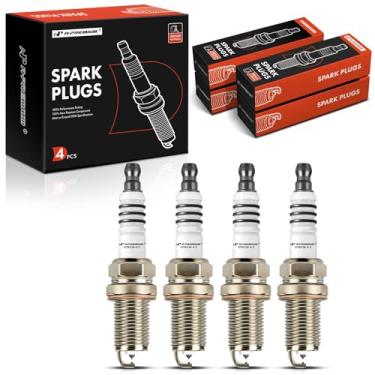 Imagem de A-Premium Velas de ignição Iridium e Platinum compatíveis com Volkswagen Jetta/Golf 2019-2020, Golf SportWagen 2019-2019, 1,4L, pacote com 4