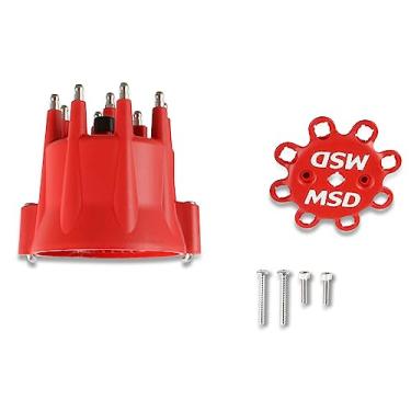 Imagem de MSD 8433 Tampa do distribuidor com retentor, vermelha