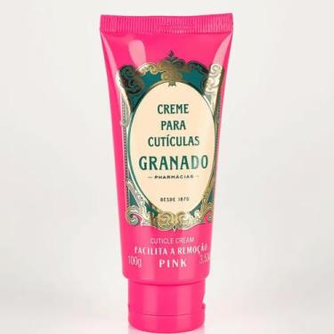 Imagem de Creme para Cutículas Granado PINK 100G Facilita Remoção Sem Parabenos 