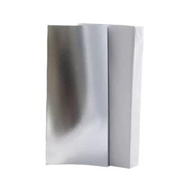 Imagem de Fardo Papel Alumínio Para Mechas 1kg Cortado  (25 Cm) - Roger