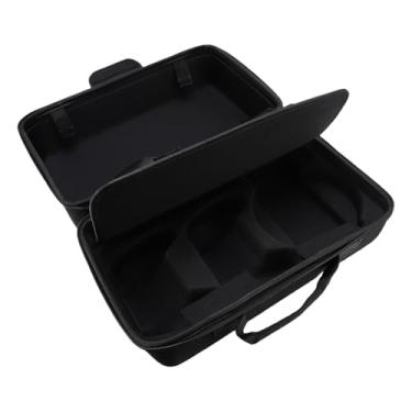 Imagem de Hard Shell Carrying Case Fit for SLIM Console, Controllers Storage Bag Large Capacity Waterproofing Portable with Shoulder Strap for Headset (Black)