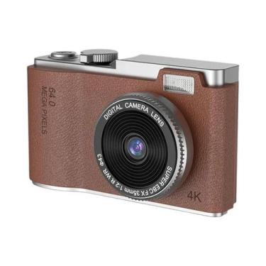 Imagem de Câmera Digital HD De 64MP Com Foco Automático E Tela De 2,4 Polegadas 
