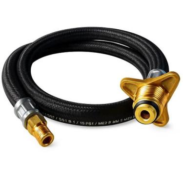 Imagem de Mangueira Gas 50cm P45 Botijao Industrial Pig tail Ultragas - Rama