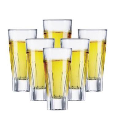 Imagem de Jogo de Copos de Vidro Asteca 6pcs, 135ml- Ruvolo