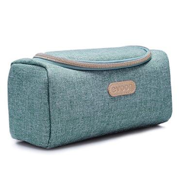 Imagem de evoon Essential Oil Bag, 12 Bottles Perfect Portable Essential Oils Travel Case for Young Living & doTerra Suitable for 5ml,10ml,15ml Bottles Light Blue