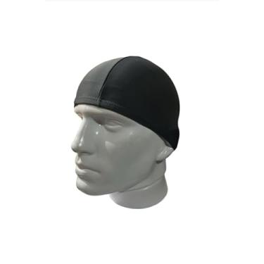 Imagem de Touca de Natação: Proteção Eficaz para Cabelo na Piscina e Mar (CINZA,ADULTO)