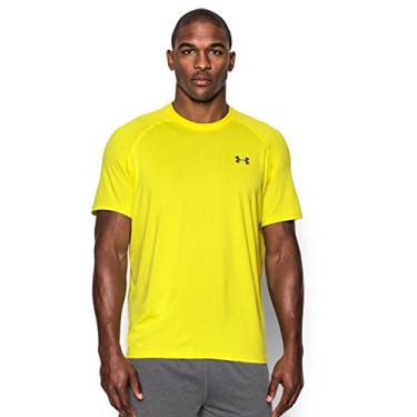 Imagem de Under Armour Tech Short Sleeve Running T-Shirt - AW16 - Small - Yellow