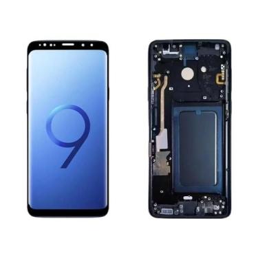 Imagem de Tela LCD Touch Screen Digitizer Com Moldura Para Samsung S9 Plus, Qual