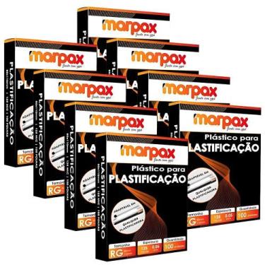 Imagem de Kit Plastificação Polaseal RG 80x110x0,05mm 800 uni - Marpax