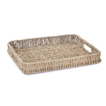 Imagem de Bandeja De Palha Para Servir De Café Da Manhã 35X27X4.5Cm