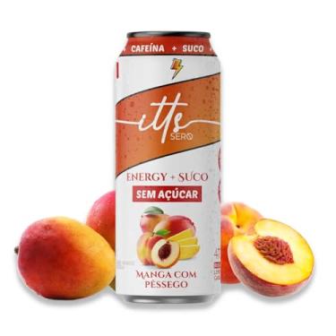 Imagem de ITTS SERO ENERGY SUCO MANGA COM PESEGO S/ACUCAR PACK COM 06 UN 473ML