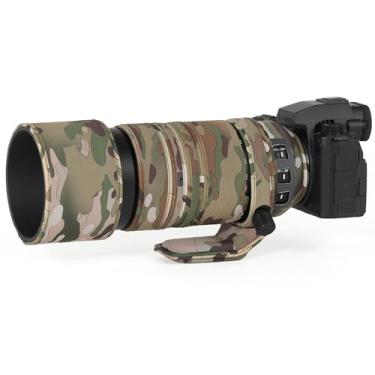 Imagem de CHASING BIRDS Revestimento impermeável de camuflagem de lente para LUMIX S 100-500 mm F5-7.1 OIS capa protetora de lente à prova de chuva versão IV (deserto)