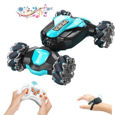 Imagem de Carro de controle remoto OFIGAS Stunt 4WD Gesture Sensing com luz