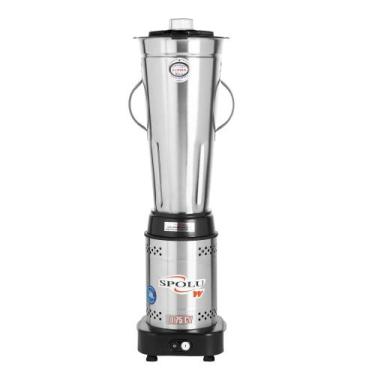 Imagem de Liquidificador Industrial Baixa Rotação Spolu Inox 8 Litros SPL-051W