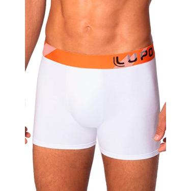 Imagem de Cueca Boxer Lupo 00784-057 Masculina Lisa Algodão T. P/GG, M, 1110, Br