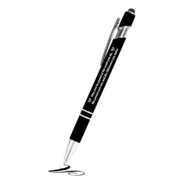 Imagem de DTUIEUI Presentes inspiradores para mulheres e homens - Presentes motivacionais de incentivo mental para bem-estar - Caneta esferográfica inspiradora