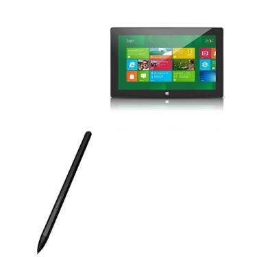 Imagem de BoxWave Caneta Stylus compatível com Microsoft Surface Pro 2 - ActiveJot EMR Stylus, Active Electronic EMR Palm Rejection 4.096 níveis - Preto