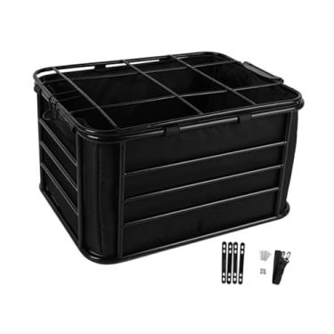 Imagem de Pegciuho Cesto Traseiro para Bicicleta com Bagageiro E Suporte Estável para Cães, Ideal para Deslocamentos Diários em Bicicletas Elétricas.