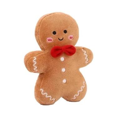 Imagem de Brinquedo De Pelúcia Homem De Gengibre Kawaii De 17cm, Decoração De Fe