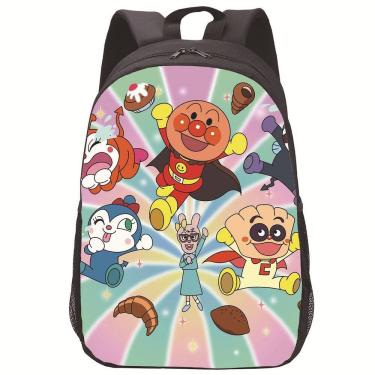 Imagem de Mochila escolar Anpanmans Anime School Bag para crianças