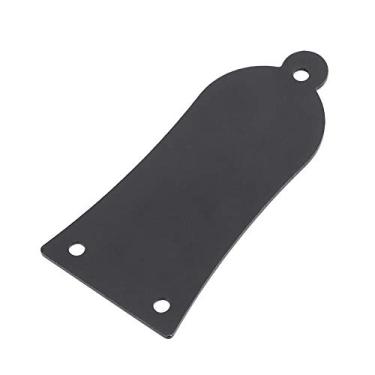 Imagem de Acouto Tampa da Haste de Metal para Guitarra Elétrica - Buracos Tampa da Haste Guitarra Com Parafusos, Preta - e Acessórios (Preto)