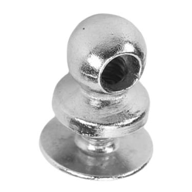 Imagem de Yinhing 100 Conjuntos de Rebites de Cabeça Redonda de 7 Mm Com Parafuso de Cabeça Redonda de Liga de Alumínio Rebites de Cabeça Esférica Com Parafusos Cruzados de 6 Mm para Projetos de