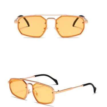 Imagem de VFDHN Óculos de Sol Vintage Steampunk para Homens e Mulheres, Estilo Retrô Punk (G05)