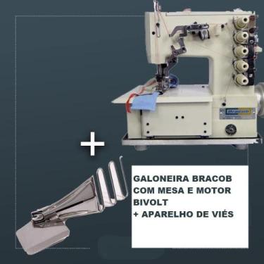 Imagem de Colarete, Galoneira Bracob Com Aparelho De Viés, Completa, BC4000