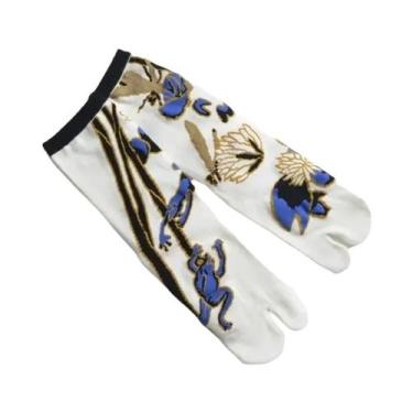 Imagem de Meias De Algodão Penteado Coloridas Com Desenhos Animados Para Mulhere