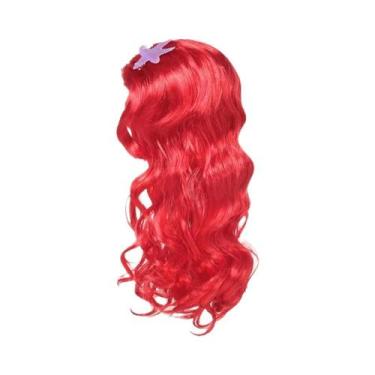 Imagem de Peruca De Cosplay Para Meninas Princesa Elsa, Sereia, Branca De Neve, 