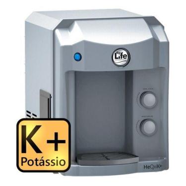 Imagem de Purificador De Água Alcalina Ozonizada + Potássio Cor Prata 110v - TOP