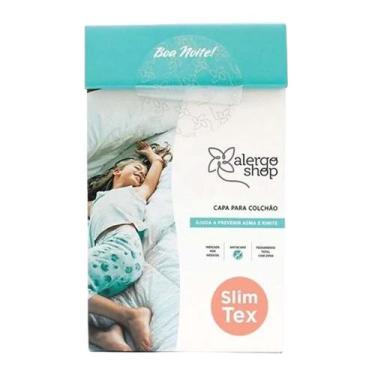Imagem de Capa Antiácaro para Colchão Casal Queen Slim Tex Alergoshop 