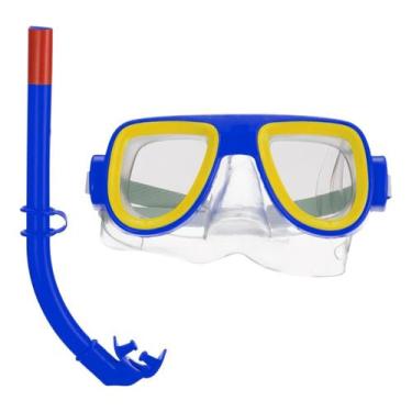 Imagem de Kit Mergulho Infanto Juvenil Mascára de Mergulho e Snorkel - Art Spor,