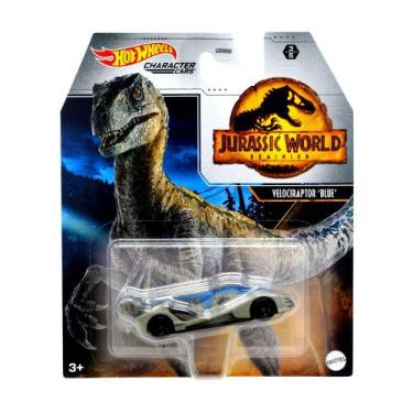 Imagem de Hot Wheels Jurassic World Velociraptor Blue Mattel