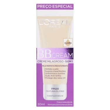 Imagem de Bb Cream L Oréal Paris Dermo Expertise Base Clara Fps 20 30mL