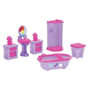 Imagem de Mini Banheiro Infantil Mielle Princesas Disney - Mielle Brinquedos