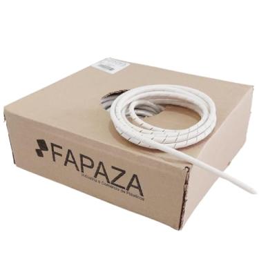 Imagem de Organizador de Fios e Cabos Espirais 13mm 1/2' 50 metros (Branco, 6mm)